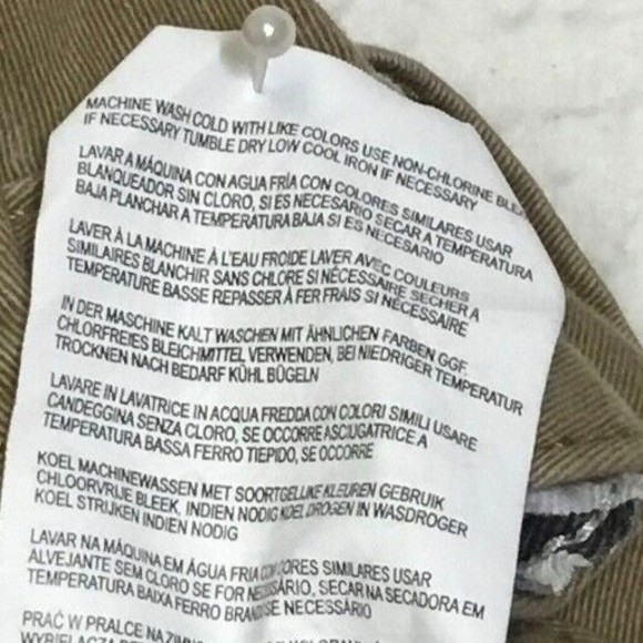 VANS Men's Chino Shorts Cut Off Brown Custom Made For Anthony Van Engelen Sz 30 - Picture 10 of 10